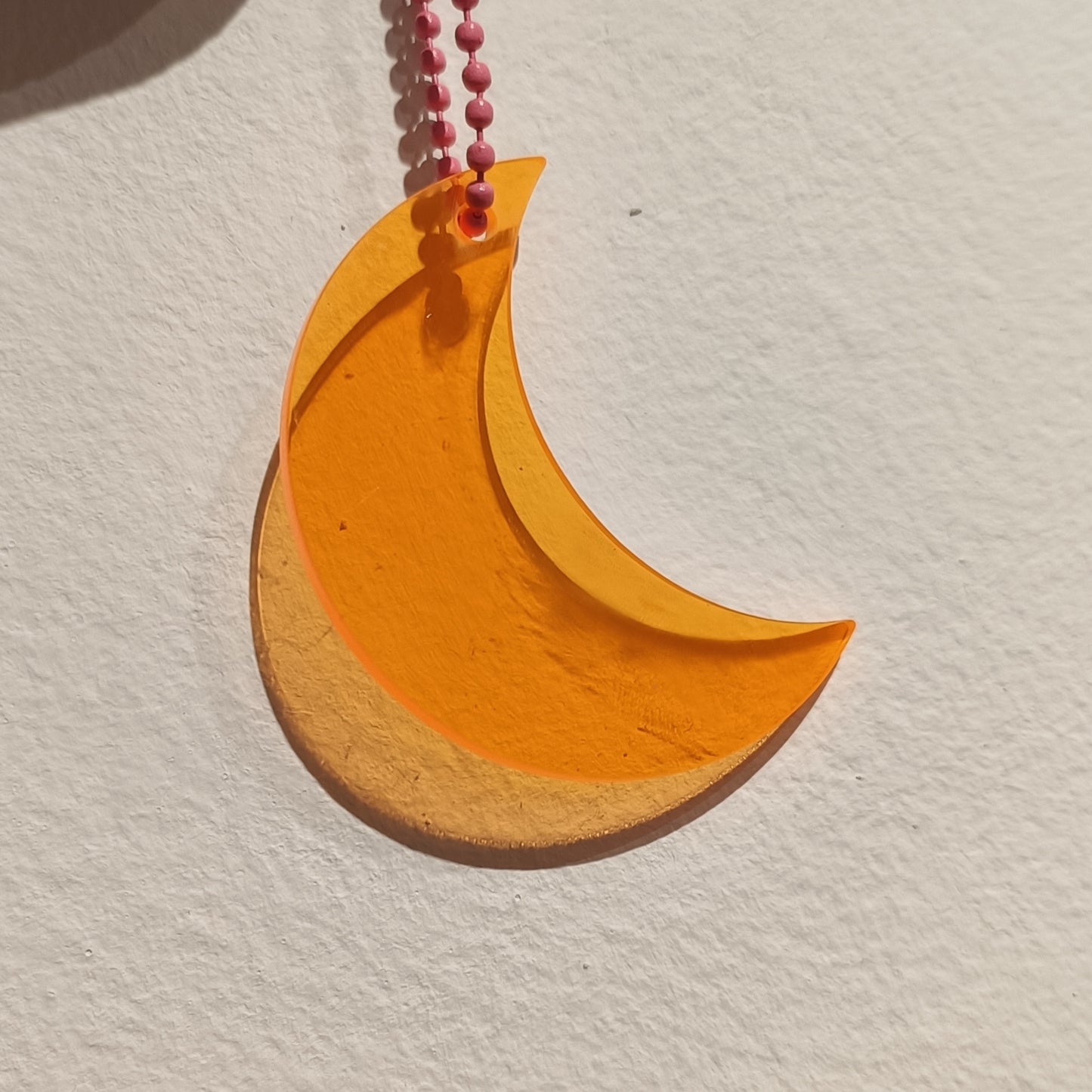 Moon Keychain or Bag Charm
