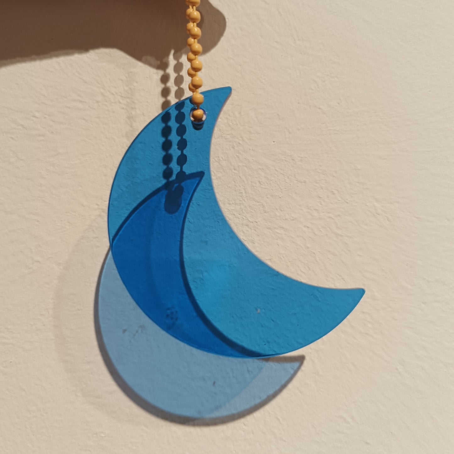 Moon Keychain or Bag Charm