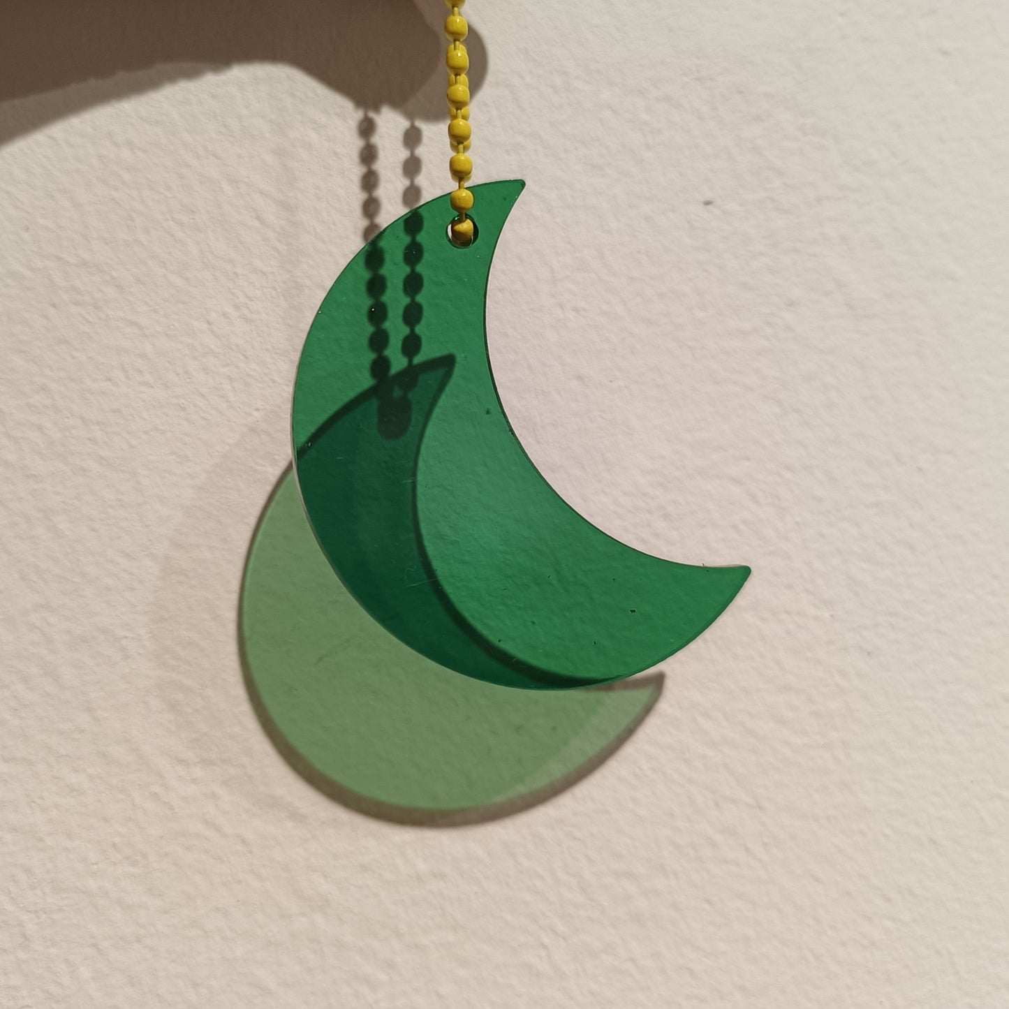 Moon Keychain or Bag Charm
