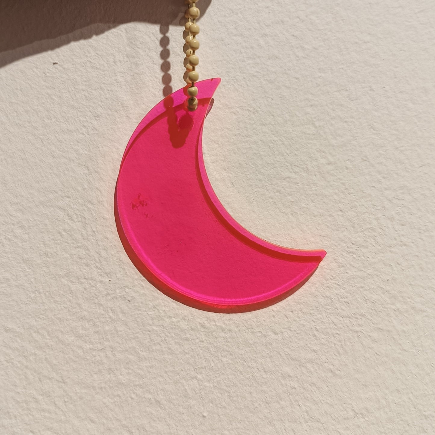 Moon Keychain or Bag Charm