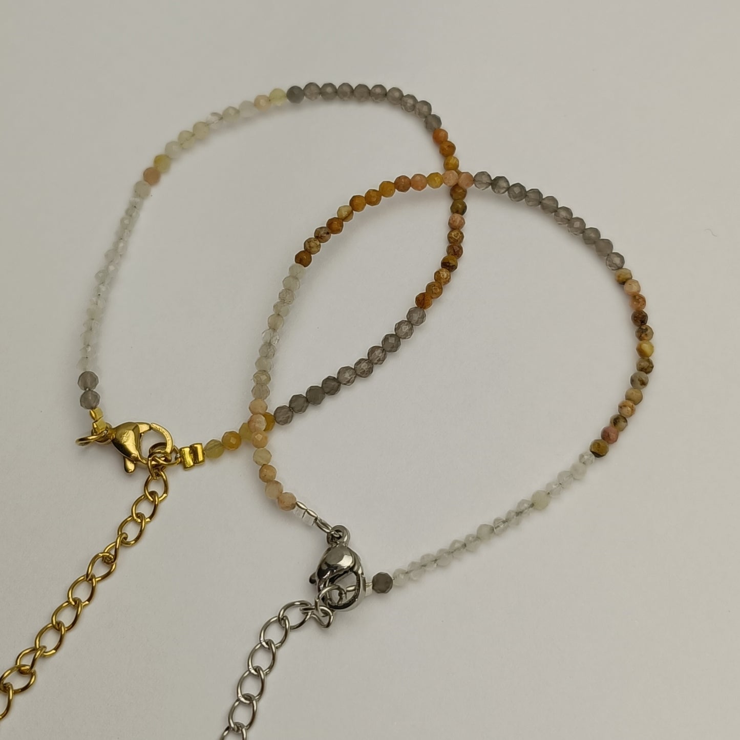 Dainty Bracelets with Natural Gemstones