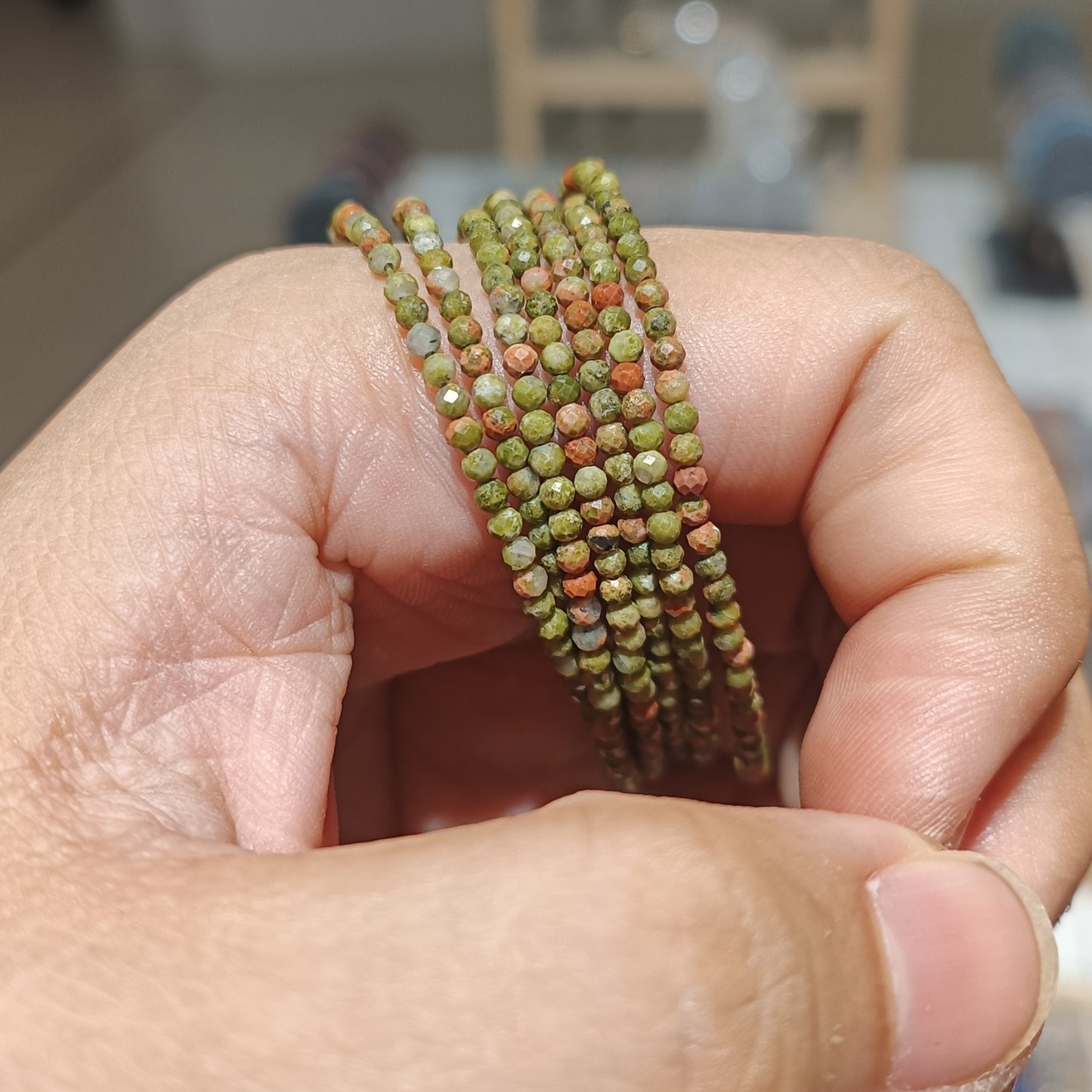 Dainty Bracelets with Natural Gemstones